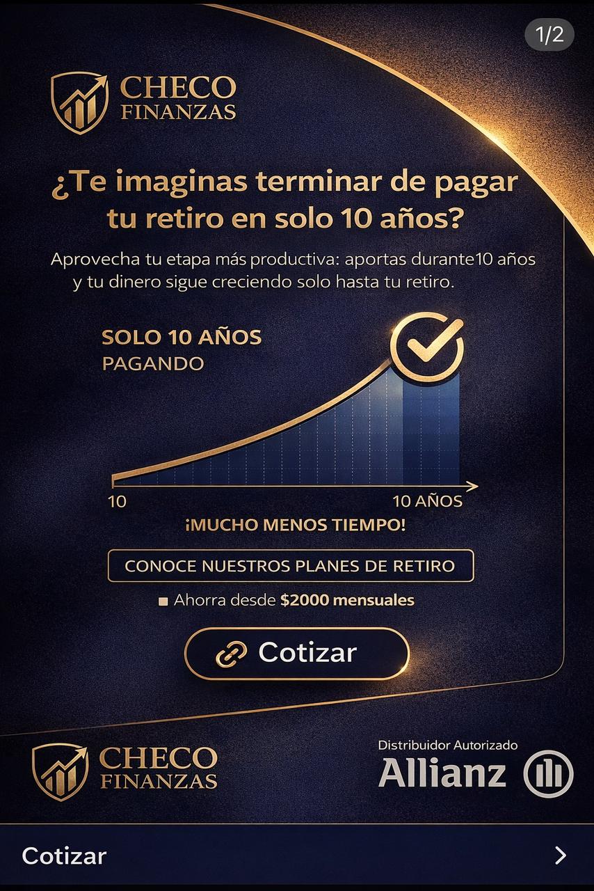 10 años de diferencia financiera — Checofinanzas